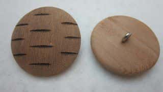 houten knoop 42 mm