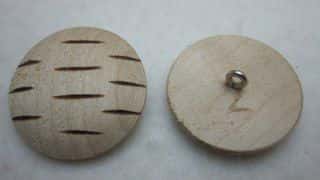 houten knoop 42 mm