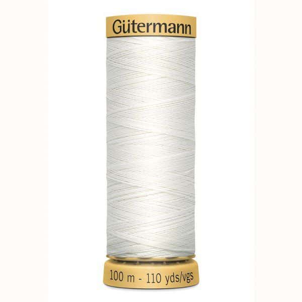Gütermann C NE 50 katoen kleur 5709 wit