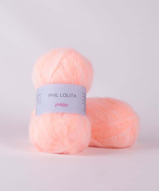 Phildar Phil Lolita kleur Orange Fluo