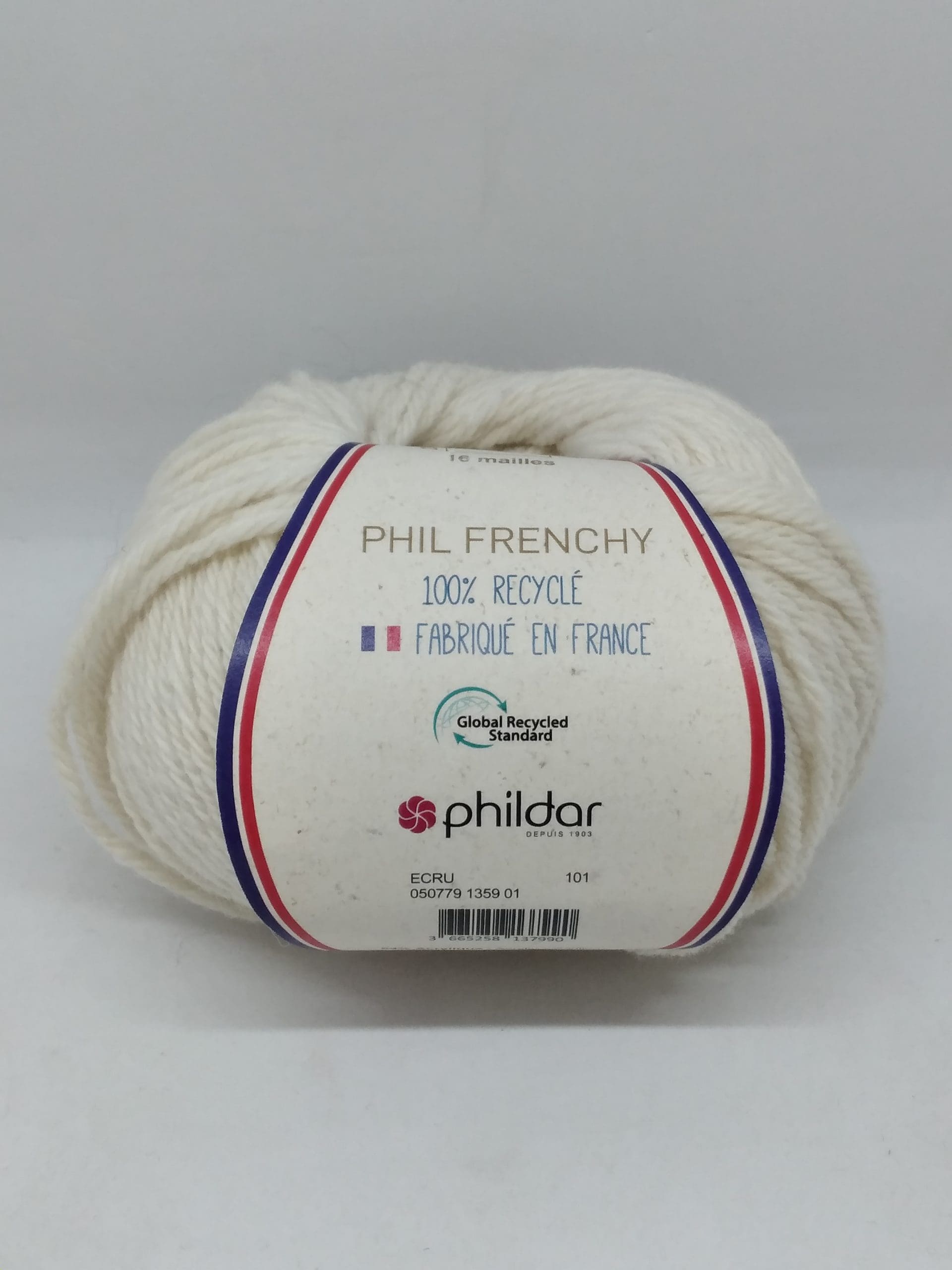 Phildar Phil Frenchy kleur 1359 Ecru